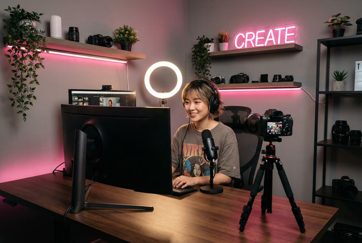 蜜桃传媒创作者视频工作室